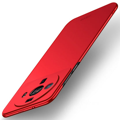 For Xiaomi 12s Ultra MOFI Micro Frosted PC Ultra-thin Hard Case(Red) - Xiaomi Cases by MOFI | Online Shopping UK | buy2fix