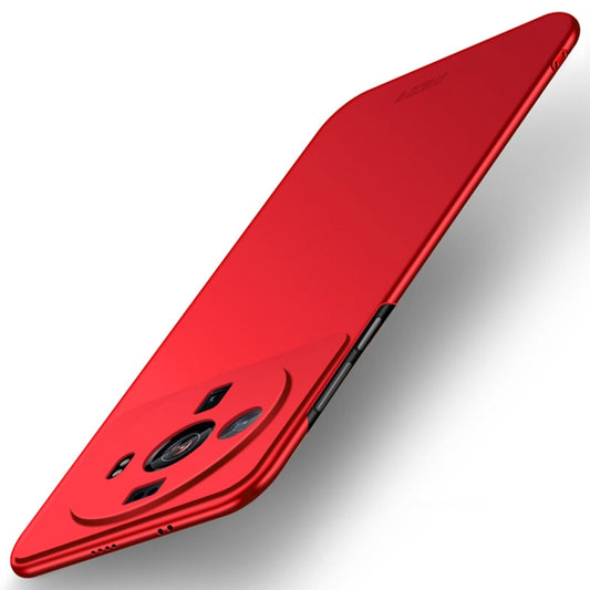 For Xiaomi 12s Ultra MOFI Micro Frosted PC Ultra-thin Hard Case(Red) - Xiaomi Cases by MOFI | Online Shopping UK | buy2fix