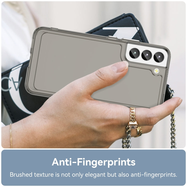 For Samsung Galaxy S23 5G Candy Series TPU Phone Case(Transparent Grey) - Galaxy S23 5G Cases by buy2fix | Online Shopping UK | buy2fix