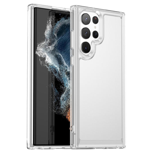 For Samsung Galaxy S23 Ultra 5G Candy Series TPU Phone Case(Transparent) - Galaxy S23 Ultra 5G Cases by buy2fix | Online Shopping UK | buy2fix