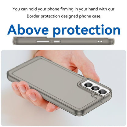 For Samsung Galaxy S23+ 5G Candy Series TPU Phone Case(Transparent Grey) - Galaxy S23+ 5G Cases by buy2fix | Online Shopping UK | buy2fix