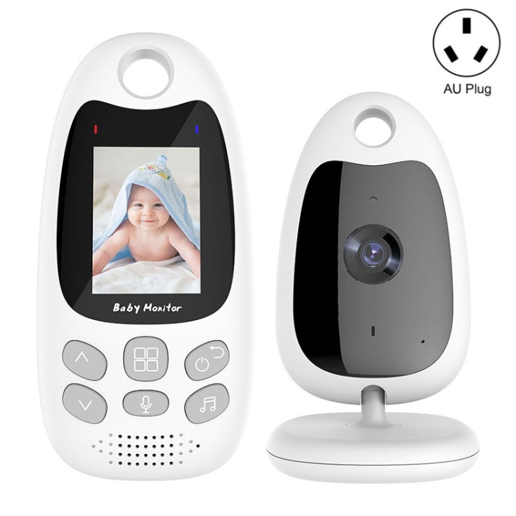 VB610 Baby Monitor Camera Wireless Two-way Talk Back Baby Night Vision IR Monitor(AU Plug) by buy2fix