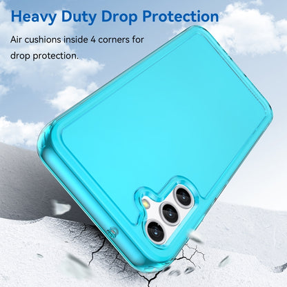 For Samsung Galaxy A14 5G Candy Series TPU Phone Case(Transparent Blue) by buy2fix