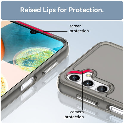 For Samsung Galaxy A14 5G Candy Series TPU Phone Case(Transparent Grey) by buy2fix