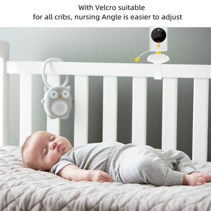 855P 2.4 inch Home Wireless Yellow Baby Monitor with Baby Surveillance Camera(AU Plug) - Baby Monitor by buy2fix | Online Shopping UK | buy2fix