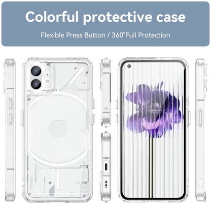 For Nothing Phone 1 Candy Series TPU Phone Case(Transparent) - Nothing Cases by buy2fix | Online Shopping UK | buy2fix