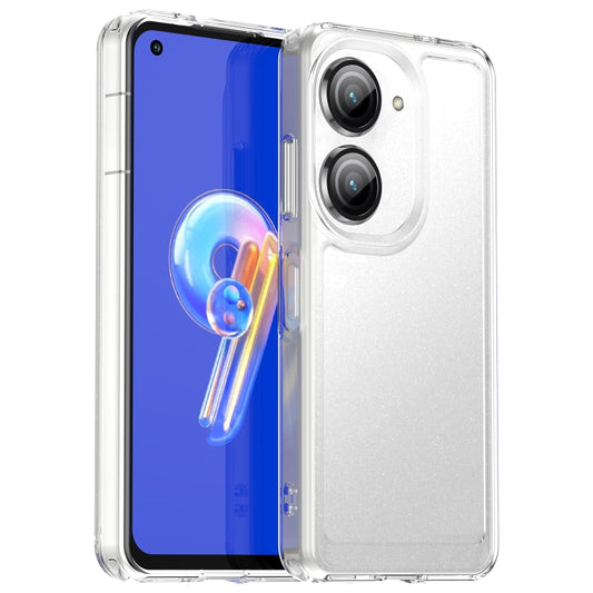 For ASUS Zenfone 9 Candy Series TPU Phone Case(Transparent) - ASUS Cases by buy2fix | Online Shopping UK | buy2fix