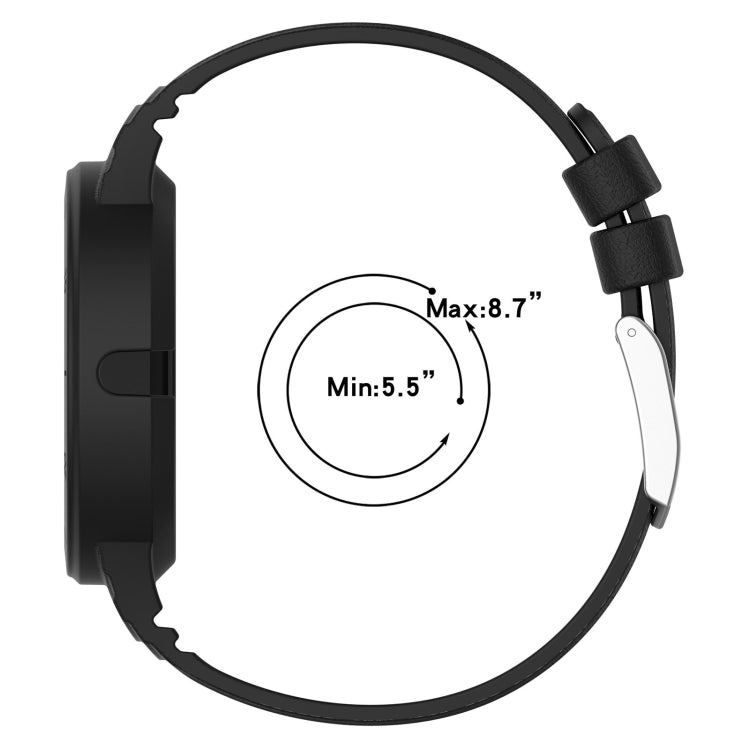 For Huawei Watch GT Cyber Silicone Breathable Integrated Watch Band(Black) by buy2fix