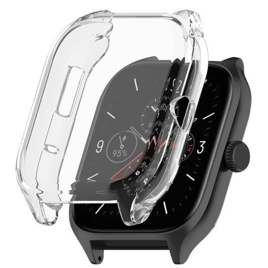For Amazfit GTS 4 TPU Full-Enclosed Watch Case(Transparent) - Watch Cases by buy2fix | Online Shopping UK | buy2fix