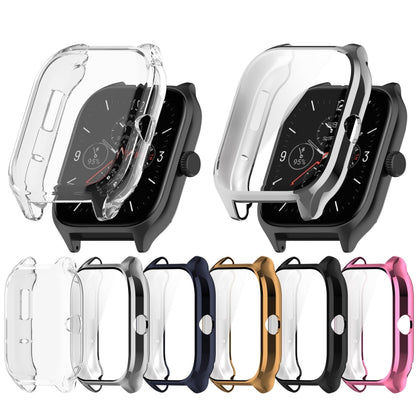 For Amazfit GTS 4 TPU Full-Enclosed Watch Case(Black) - Watch Cases by buy2fix | Online Shopping UK | buy2fix