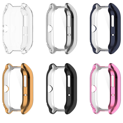 For Amazfit GTS 4 TPU Full-Enclosed Watch Case(Black) - Watch Cases by buy2fix | Online Shopping UK | buy2fix