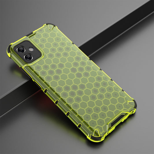 For Samsung Galaxy A04e 4G Honeycomb Phone Case(Green) by buy2fix