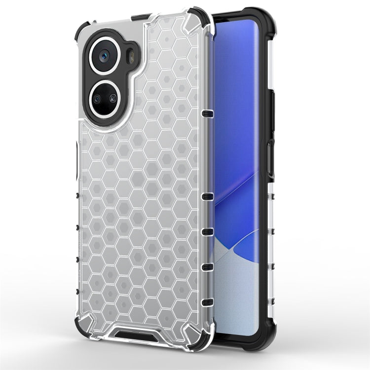 For Huawei Nova 10 SE 4G Honeycomb Phone Case(White) - Huawei Cases by buy2fix | Online Shopping UK | buy2fix