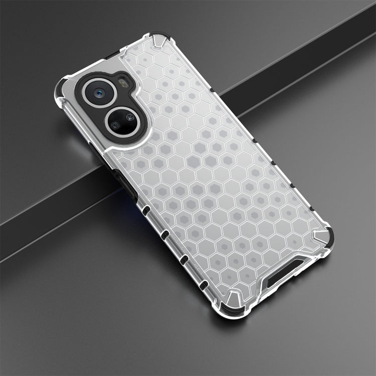 For Huawei Nova 10 SE 4G Honeycomb Phone Case(White) - Huawei Cases by buy2fix | Online Shopping UK | buy2fix