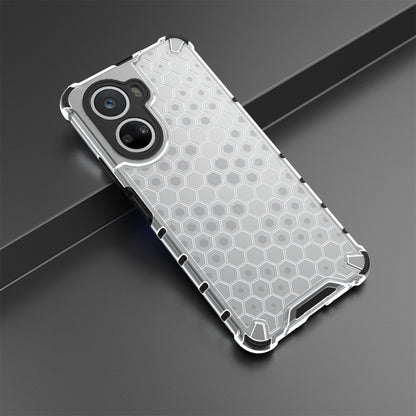 For Huawei Nova 10 SE 4G Honeycomb Phone Case(White) - Huawei Cases by buy2fix | Online Shopping UK | buy2fix