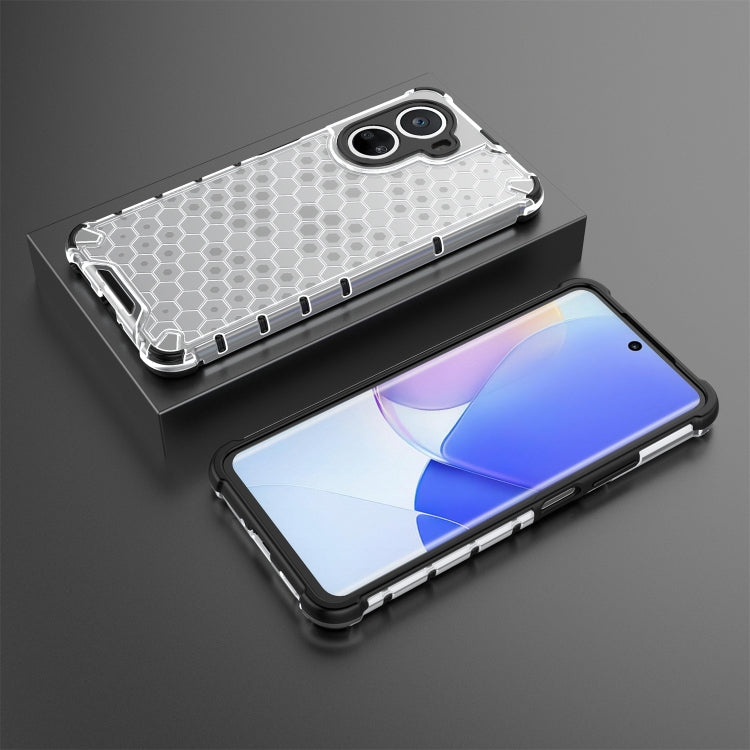 For Huawei Nova 10 SE 4G Honeycomb Phone Case(White) - Huawei Cases by buy2fix | Online Shopping UK | buy2fix