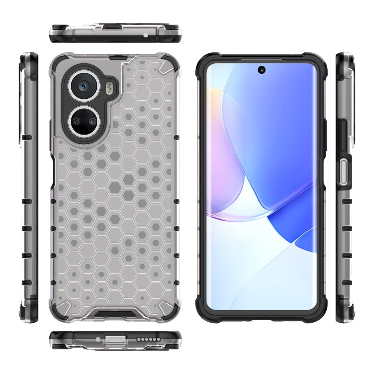 For Huawei Nova 10 SE 4G Honeycomb Phone Case(White) - Huawei Cases by buy2fix | Online Shopping UK | buy2fix
