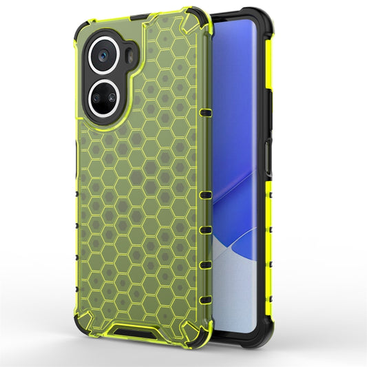 For Huawei Nova 10 SE 4G Honeycomb Phone Case(Green) - Huawei Cases by buy2fix | Online Shopping UK | buy2fix