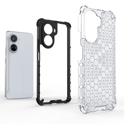 For Huawei Nova 10 SE 4G Honeycomb Phone Case(White) - Huawei Cases by buy2fix | Online Shopping UK | buy2fix