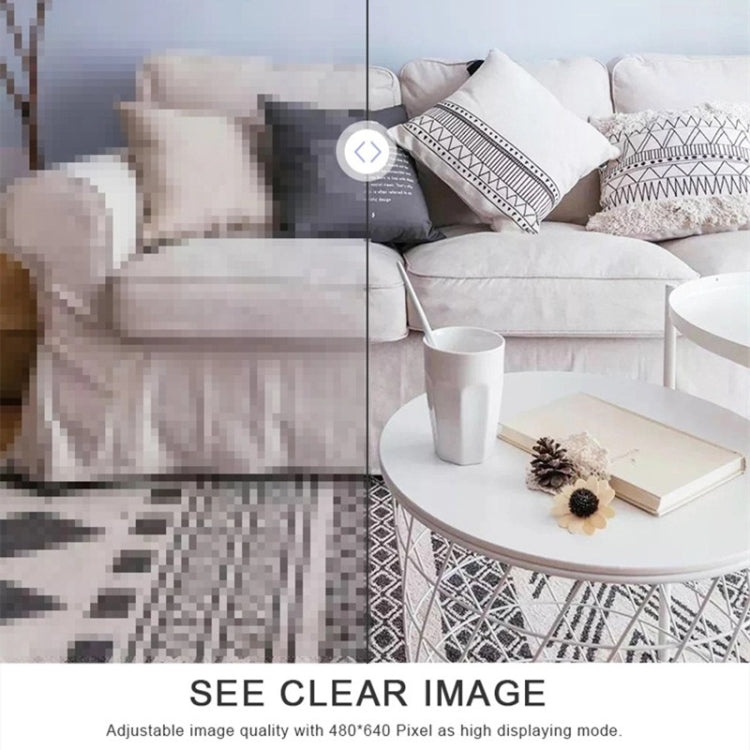 ABM100 4.3 inch Wireless Video Color Night Vision Baby Monitor 360-Degree Security Camera(AU Plug) by buy2fix