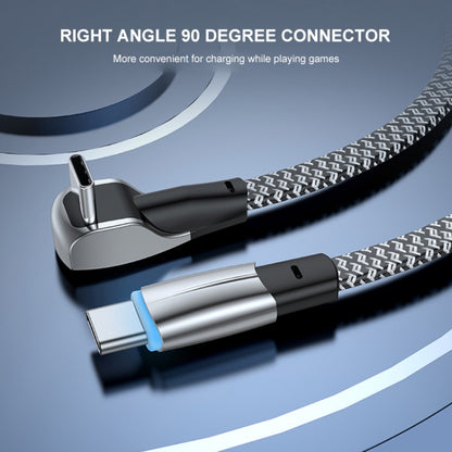 ENKAY Hat-Prince 65W USB-C / Type-C to Type-C 6A Fast Charging Data Weave Cable, Length:1m by ENKAY