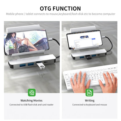 ENKAY Hat-Prince 5 in 1 Type-C Hub 4K HDMI Converter Docking Station USB 3.0 Adapter by ENKAY