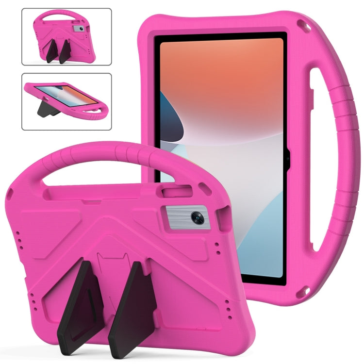 For OPPO Pad Air 10.36  2022 EVA Shockproof Tablet Case with Holder(Rose Red) - OPPO by buy2fix | Online Shopping UK | buy2fix
