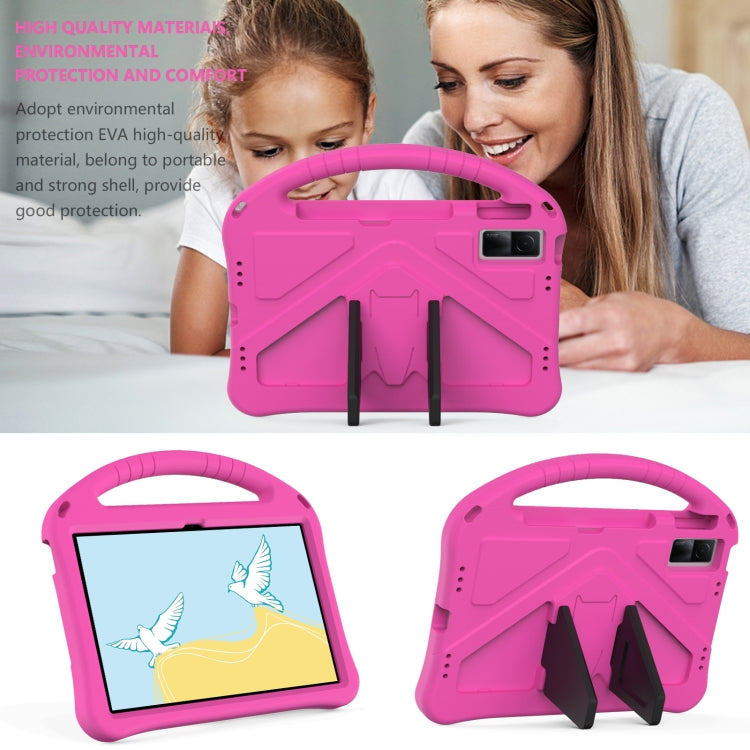 For OPPO Pad Air 10.36  2022 EVA Shockproof Tablet Case with Holder(Rose Red) - OPPO by buy2fix | Online Shopping UK | buy2fix