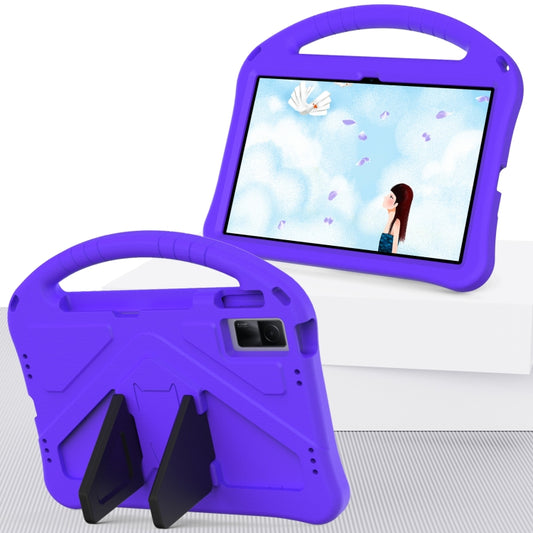 For Xiaomi Redmi Pad 10.6 2022 EVA Shockproof Tablet Case with Holder(Purple) by buy2fix