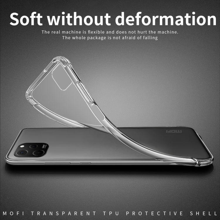 For Huawei Nova Y61 MOFI Ming Series Ultra-thin TPU Phone Case(Transparent) - Huawei Cases by MOFI | Online Shopping UK | buy2fix