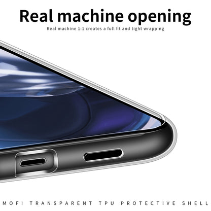 For Motorola Moto E22 / E22i MOFI Ming Series Ultra-thin TPU Phone Case(Transparent) - Motorola Cases by MOFI | Online Shopping UK | buy2fix