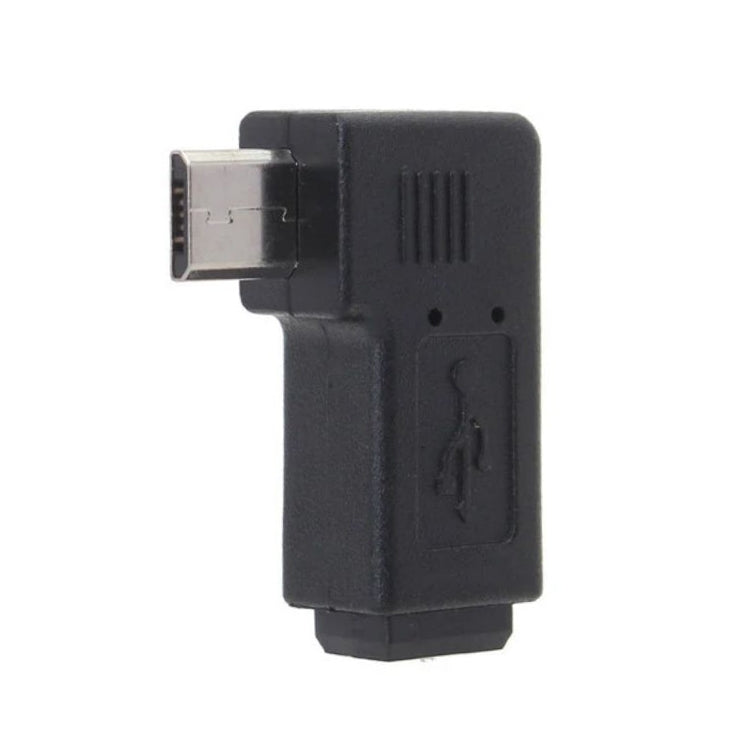 90 Degree Mini USB Female to Micro USB Male Adapter by buy2fix