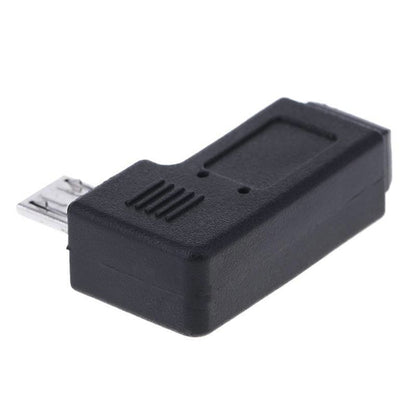 90 Degree Mini USB Female to Micro USB Male Adapter by buy2fix