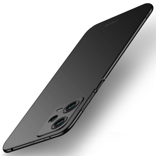 For Xiaomi Redmi Note 12 Pro+ China MOFI Micro Frosted PC Ultra-thin Hard Case(Black)