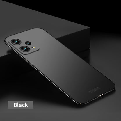For Xiaomi Redmi Note 12 Pro+ China MOFI Micro Frosted PC Ultra-thin Hard Case(Black) - Xiaomi Cases by MOFI | Online Shopping UK | buy2fix