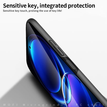 For Xiaomi Redmi Note 12 Pro+ China MOFI Micro Frosted PC Ultra-thin Hard Case(Black) - Xiaomi Cases by MOFI | Online Shopping UK | buy2fix