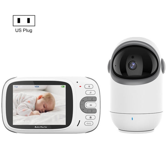 VB802 3.2 inch Baby Monitor Wireless Digital Video Rotating Camera(US Plug) - Baby Monitor by buy2fix | Online Shopping UK | buy2fix