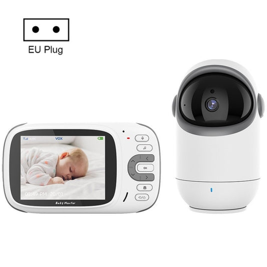 VB802 3.2 inch Baby Monitor Wireless Digital Video Rotating Camera(EU Plug) - Baby Monitor by buy2fix | Online Shopping UK | buy2fix