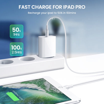 PD11 Mini Single Port PD3.0 USB-C / Type-C 20W Fast Charger for iPhone / iPad Series, US Plug(White) by buy2fix