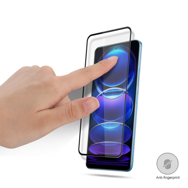 For Xiaomi Redmi Note 12 Pro mocolo 2.5D Full Glue Tempered Glass Full Film -  by mocolo | Online Shopping UK | buy2fix
