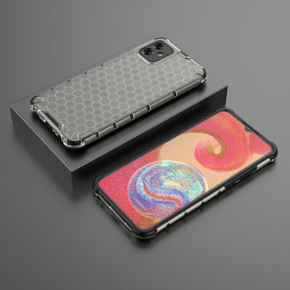 For Samsung Galaxy A04e 5G Honeycomb Shockproof Phone Case(Black) - Galaxy Phone Cases by buy2fix | Online Shopping UK | buy2fix