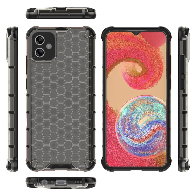 For Samsung Galaxy A04e 5G Honeycomb Shockproof Phone Case(Black) - Galaxy Phone Cases by buy2fix | Online Shopping UK | buy2fix