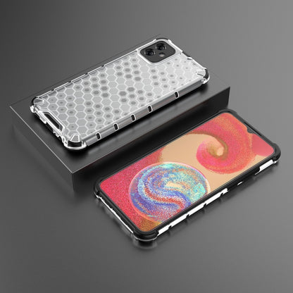 For Samsung Galaxy A04e 5G Honeycomb Shockproof Phone Case(White) - Galaxy Phone Cases by buy2fix | Online Shopping UK | buy2fix