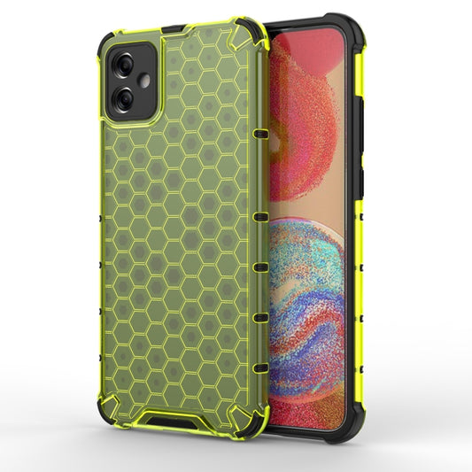 For Samsung Galaxy A04e 5G Honeycomb Shockproof Phone Case(Green) - Galaxy Phone Cases by buy2fix | Online Shopping UK | buy2fix