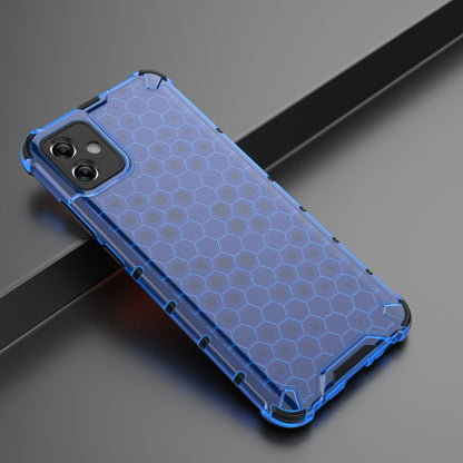For Samsung Galaxy A04e 5G Honeycomb Shockproof Phone Case(Blue) - Galaxy Phone Cases by buy2fix | Online Shopping UK | buy2fix