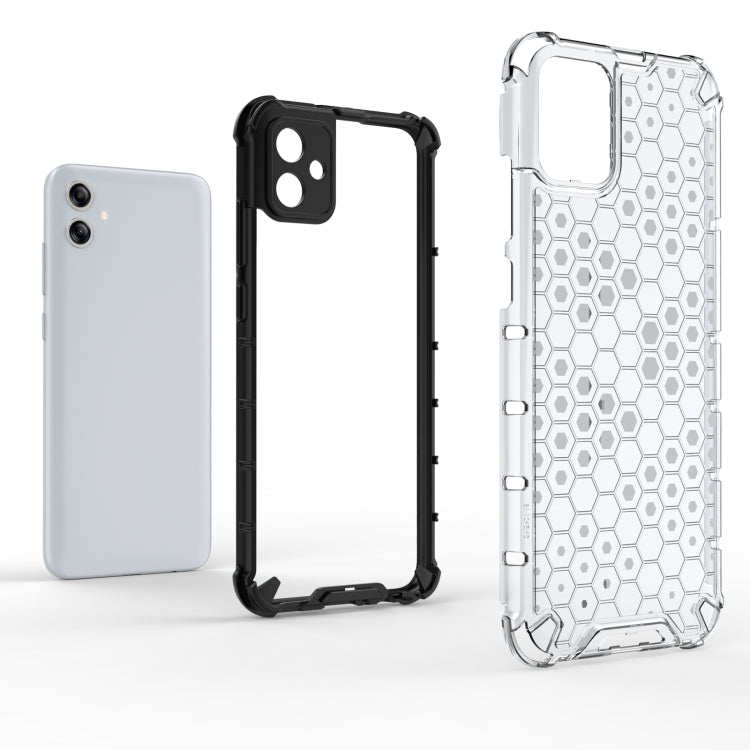 For Samsung Galaxy A04e 5G Honeycomb Shockproof Phone Case(Red) - Galaxy Phone Cases by buy2fix | Online Shopping UK | buy2fix