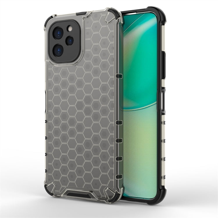 For Huawei Nova Y61 4G Honeycomb Shockproof Phone Case(Black) - Huawei Cases by buy2fix | Online Shopping UK | buy2fix