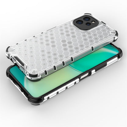 For Huawei Nova Y61 4G Honeycomb Shockproof Phone Case(Black) - Huawei Cases by buy2fix | Online Shopping UK | buy2fix