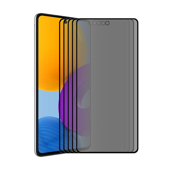 5pcs For Samsung Galaxy A53 5G ENKAY 28 Degree Anti-peeping Tempered Glass Full Screen Film