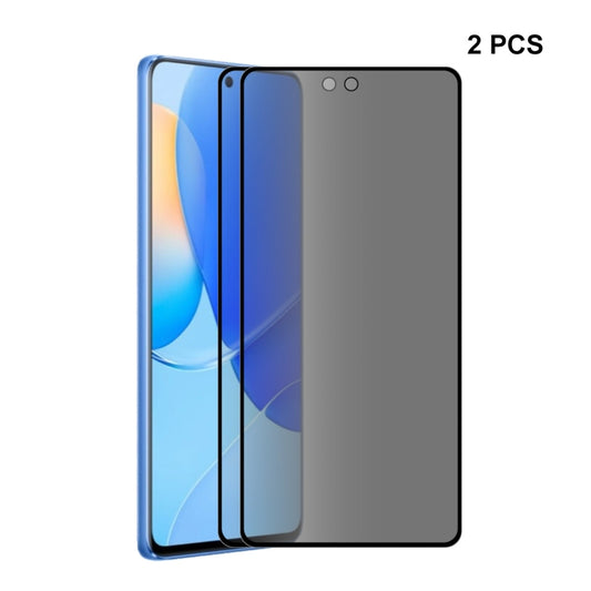 For Huawei Nova 9 SE / Honor 50 SE 2pcs ENKAY 28 Degree Anti-peeping Tempered Glass Full Screen Film - Huawei Tempered Glass by ENKAY | Online Shopping UK | buy2fix